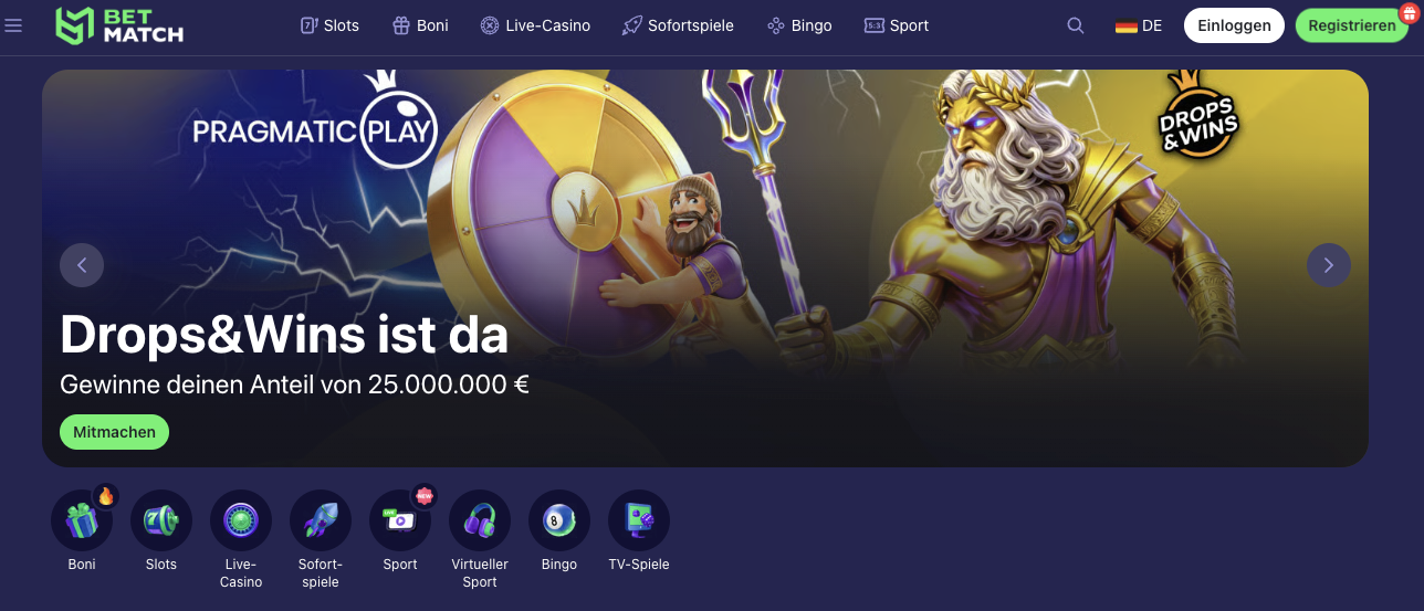 BetMatch Casino App Android